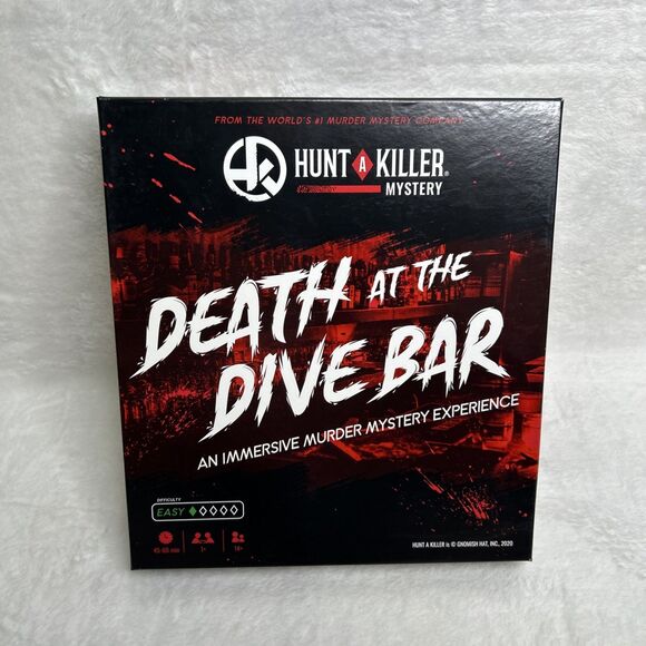 Hunt A Killer Murder Mystery Game Board - HAK001 COMPLETE - Picture 1 of 2